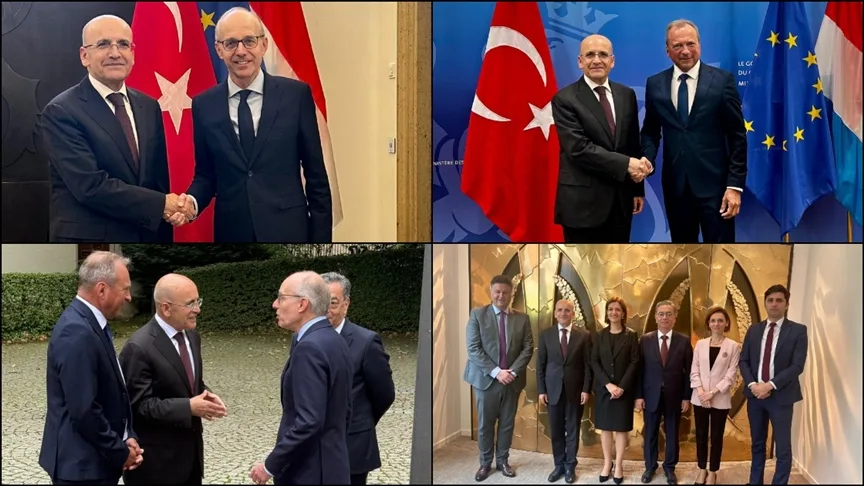 Bakan Şimşek: Lüksemburg ile Stratejik Finans Çalışma Grubu kurulması konusunda anlaştık