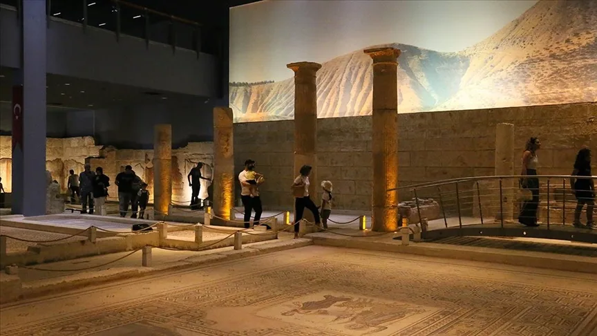 Zeugma Mozaik Müzesi’nde Kurban Bayramı hareketliliği