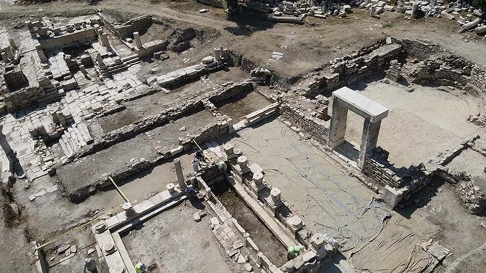 Gladyatörlerin Mermer Şehri Stratonikeia’da Bulunan Eşsiz Mimariye Sahip Antik Kütüphane