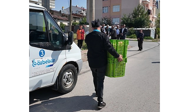 Özbelsan Ekmeğine Yoğun İlgi…