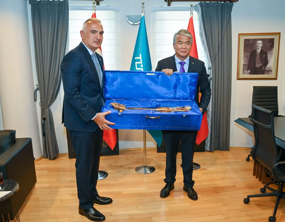 Kültür ve Turizm Bakanı Mehmet Nuri Ersoy’dan TÜRKSOY’a Ziyaret