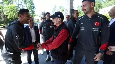 Millilerden Aziz Sancar’a Ziyaret