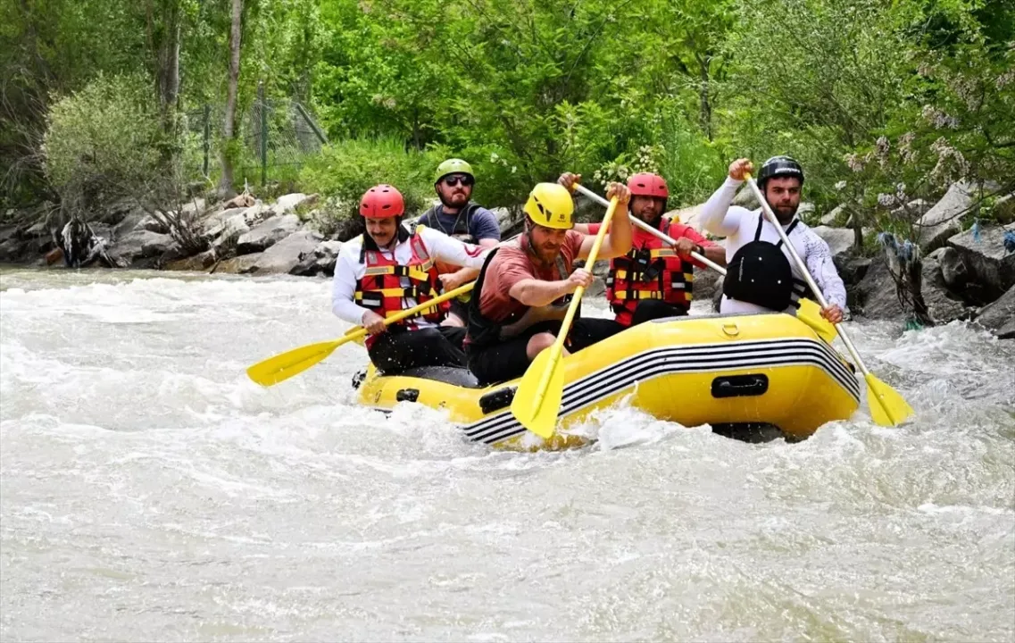 Erzurum’da Rafting Keyfi