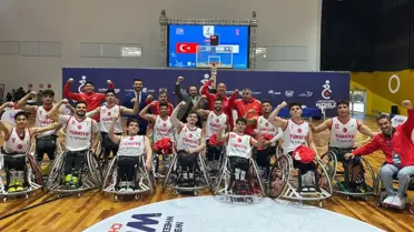 23 Yaş Altı Tekerlekli Sandalye Basketbol Milli Takımımız, İsrail’i 84 sayı farkla ezip geçti