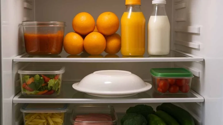 Buzdolabına ters çevrilmiş tabak koyanların sırrı ortaya çıktı: Meğer çok işe yarıyormuş!