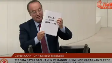 TBMM’de Kanun Teklifi Görüşmesi