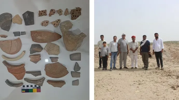 Rajasthan’ın Thar Çölü’nde 4.500 Yıllık Harappan Yerleşimi Ortaya Çıkarıldı