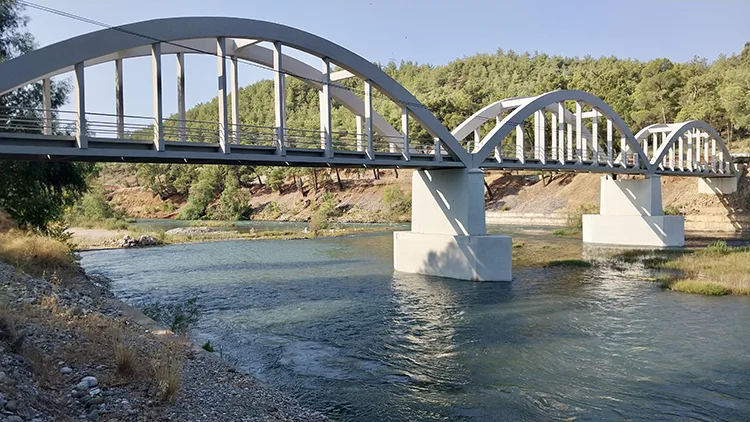 Muğla’daki tarihi Atatürk Köprüsü restore edildi