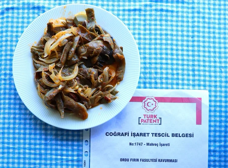 Ordu fırın fasulyesi kavurması coğrafi işaretle tescillendi