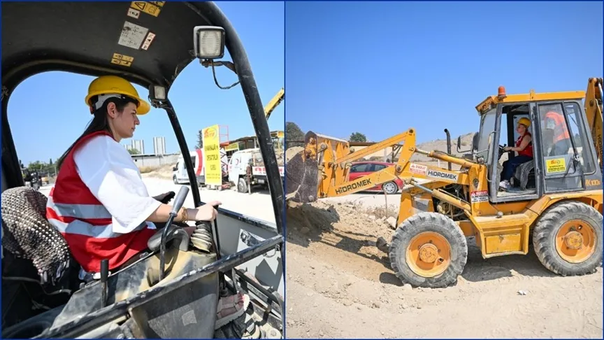 Türk Kızılayın meslek projesi Adana’ya yeni iş makinesi operatörleri kazandıracak