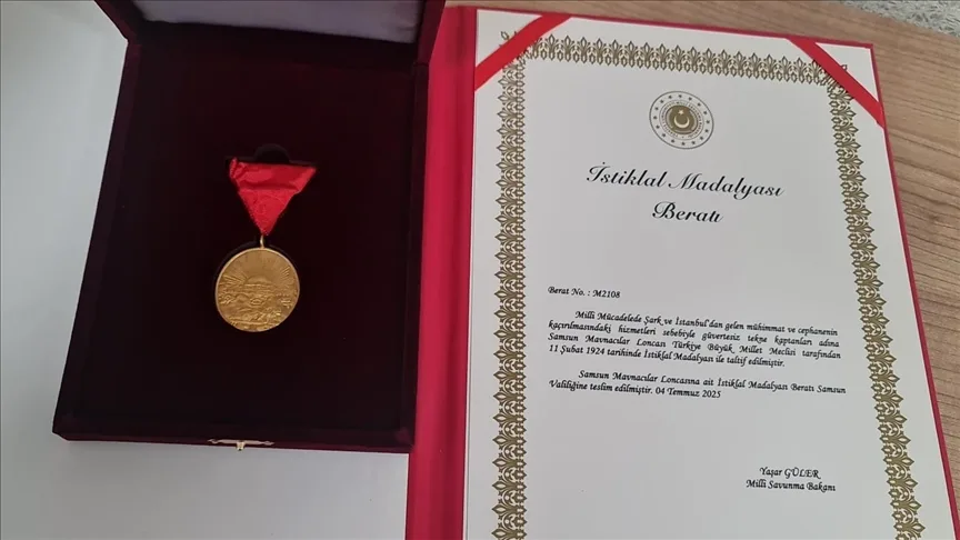 Samsun istiklal madalyasına 101 yıl sonra kavuşacak