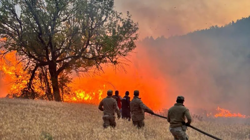 Yangın riski yüksek olan bölgelerde ‘Risk Yönetim Ekibi’ oluşturuldu