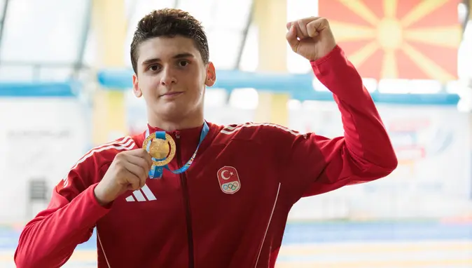 Arel Gültekin’den EYOF 2025’te altın madalya