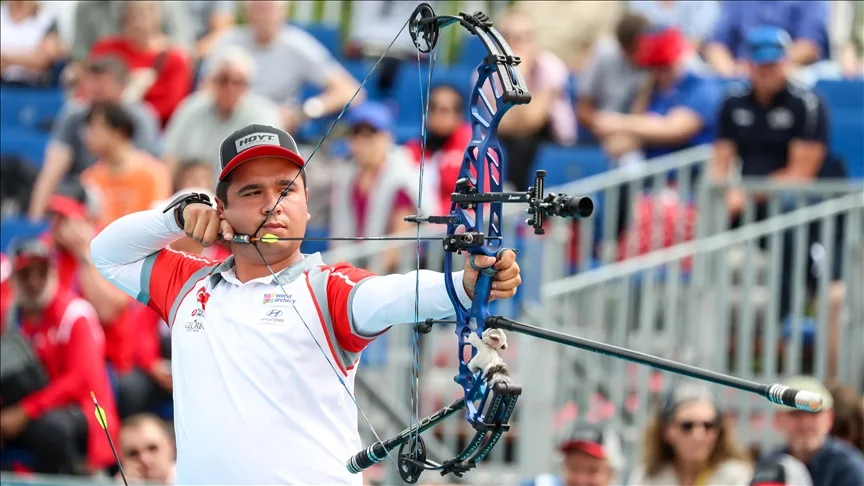 Milli okçu Emircan Haney, İspanya’da gümüş madalya aldı