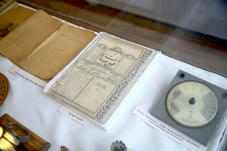 Azerbaycan basınının 150 yıllık hafızası müzede yaşatılıyor