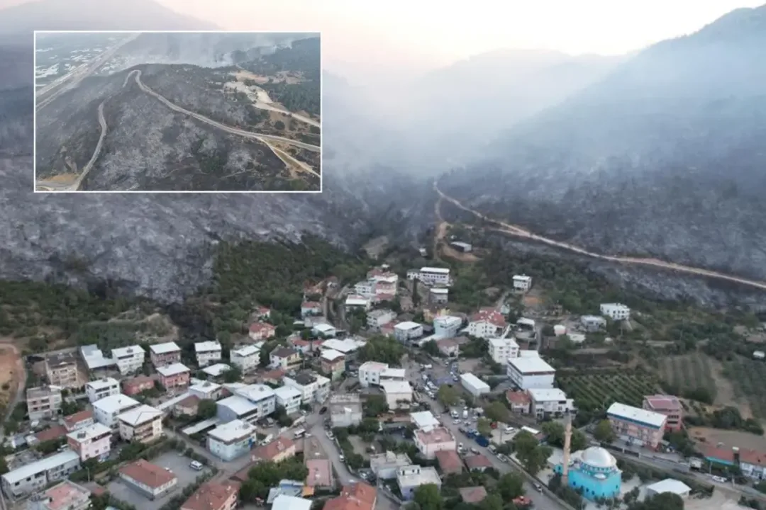 Bursa’daki orman yangınında tahribat gün ağarınca ortaya çıktı