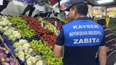 Zabıta Ekipleri Market Denetimlerini Sürdürüyor