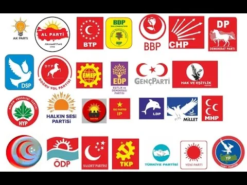 Türkiye’de 180 siyasi parti faaliyet gösteriyor