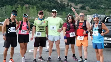 Bafra’da Kapıkaya Festivali’nde Ödüllü Dağ Koşusu