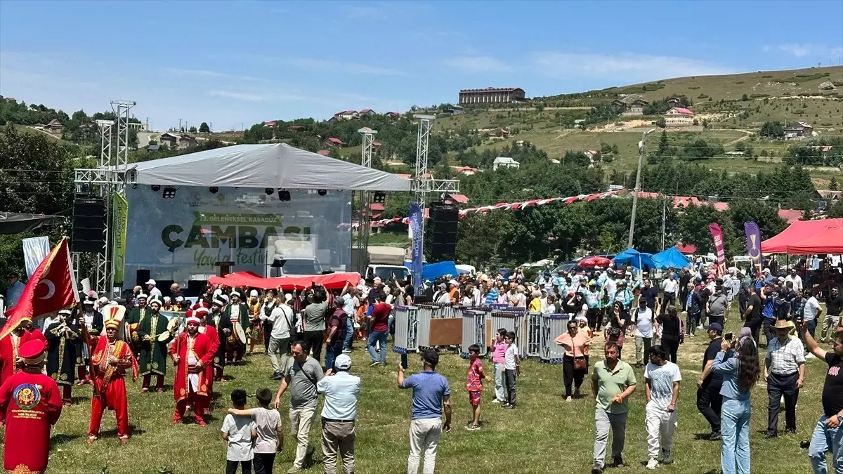 Çambaşı Yayla Festivali Coşkuyla Başladı