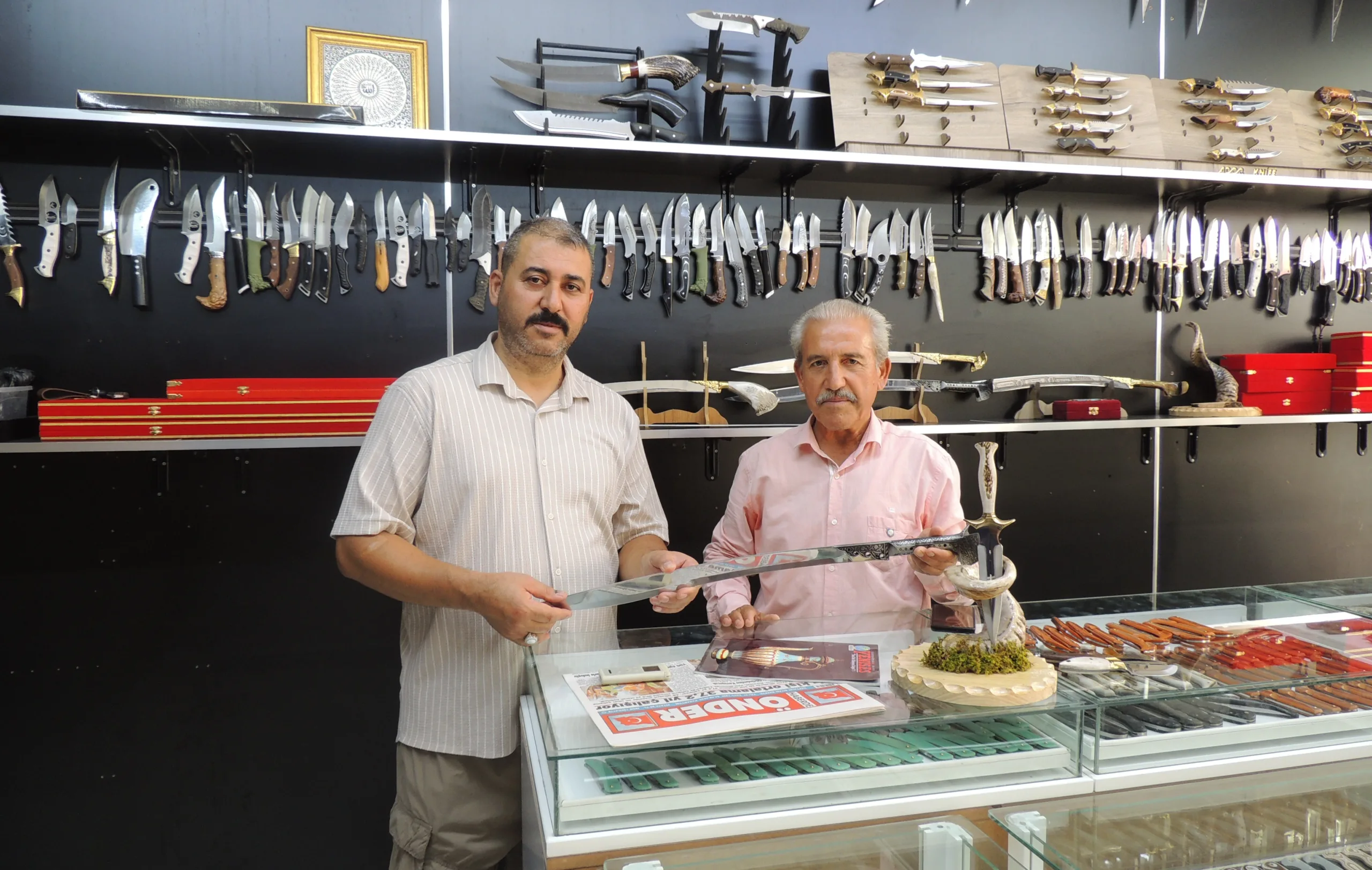 Osmaniye’de Bıçakçılık Sanatına Bir Gazi Eli Değdi!..