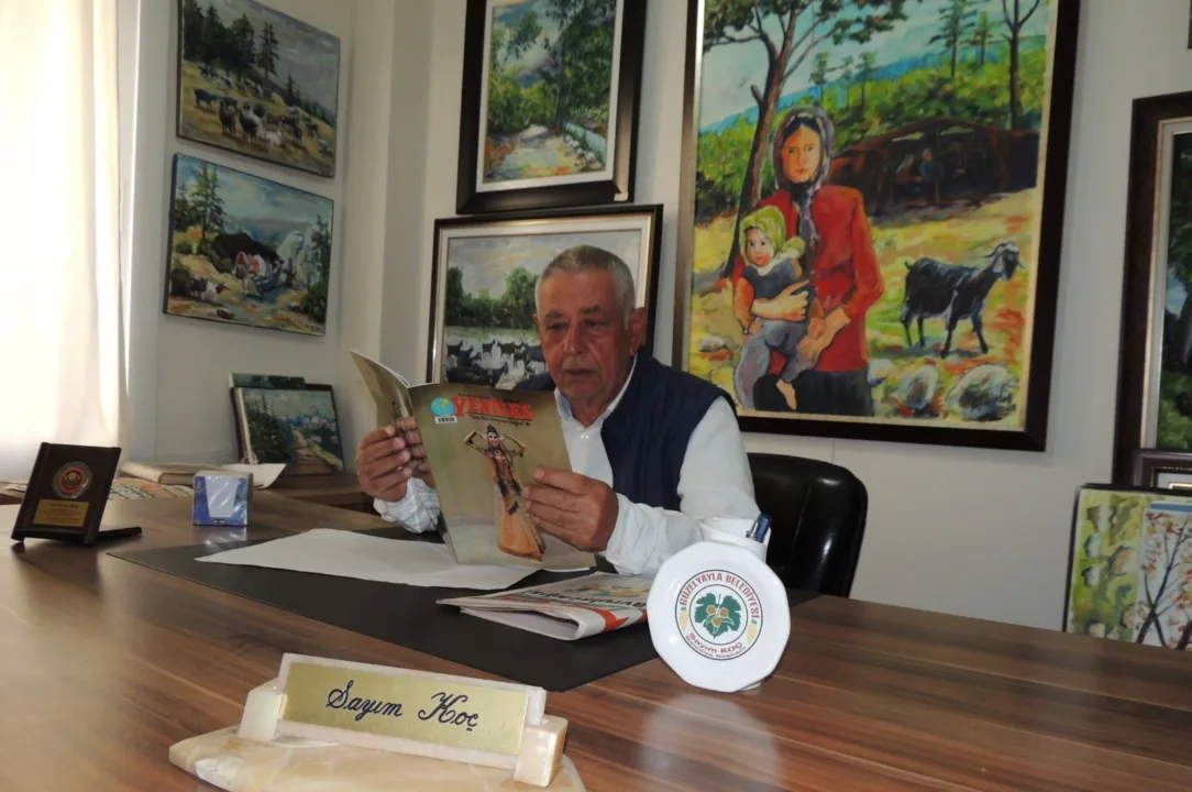 Mersinli Ressam Sayım Koç’un Sanat Anlayışı