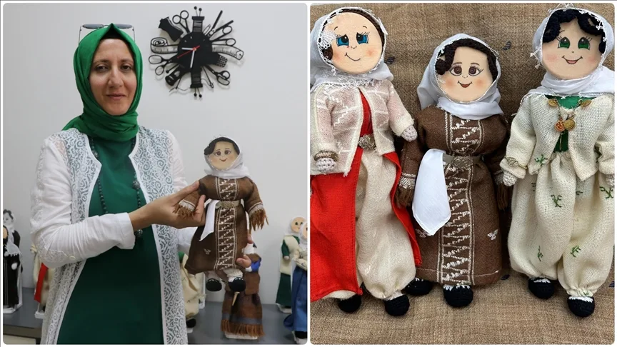 Tescilli bez bebeklerle geleceğe taşınan ehram, yabancı figürlere rakip olacak