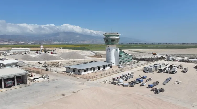 Onarım çalışması yürütülen Hatay Havalimanı 1 Eylül’de uçuşlara açılacak