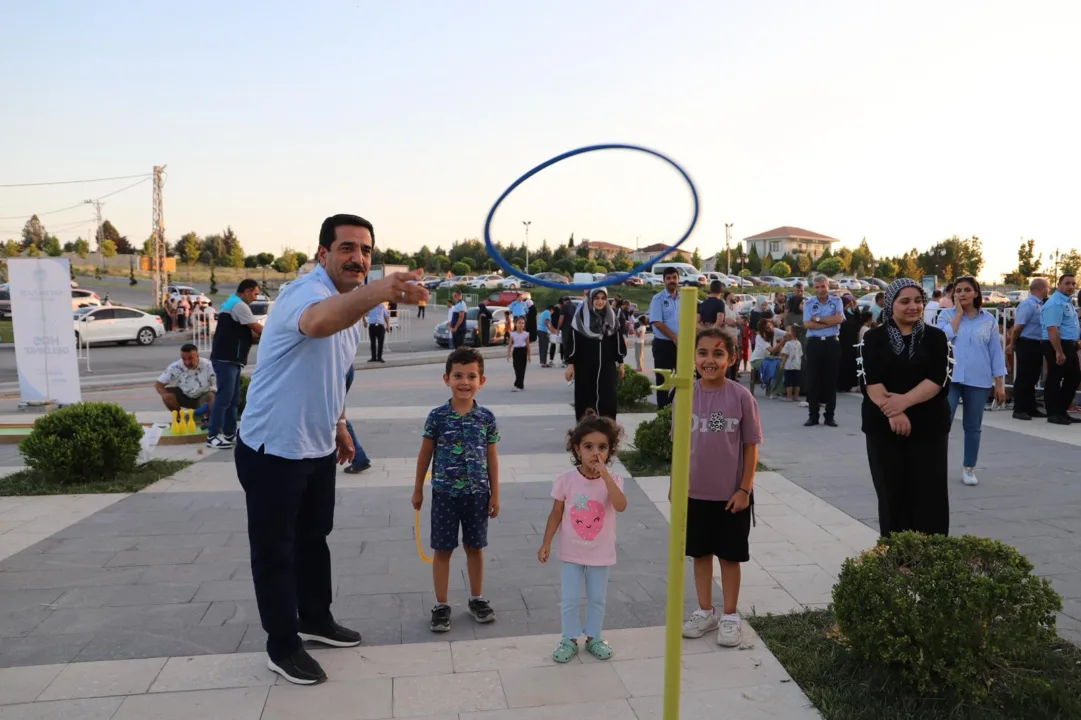 BATTALGAZİ’DE ÇOCUKLAR GELENEKSEL OYUNLARLA BULUŞTU