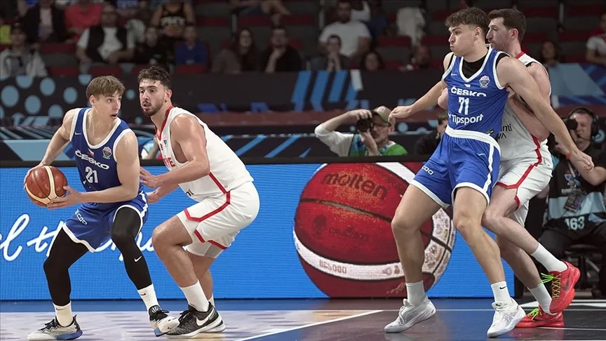 A Milli Erkek Basketbol Takımı, 2025 Avrupa Şampiyonası’nda 2’de 2 yaptı