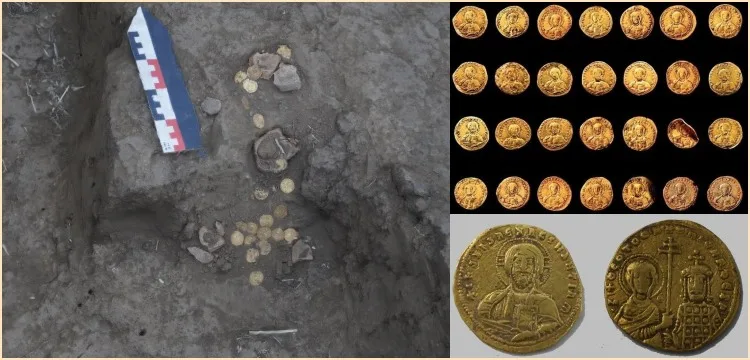 Bizans Altınlarından oluşan Taman Hazinesi, Peçenek Türklerine ait çıktı