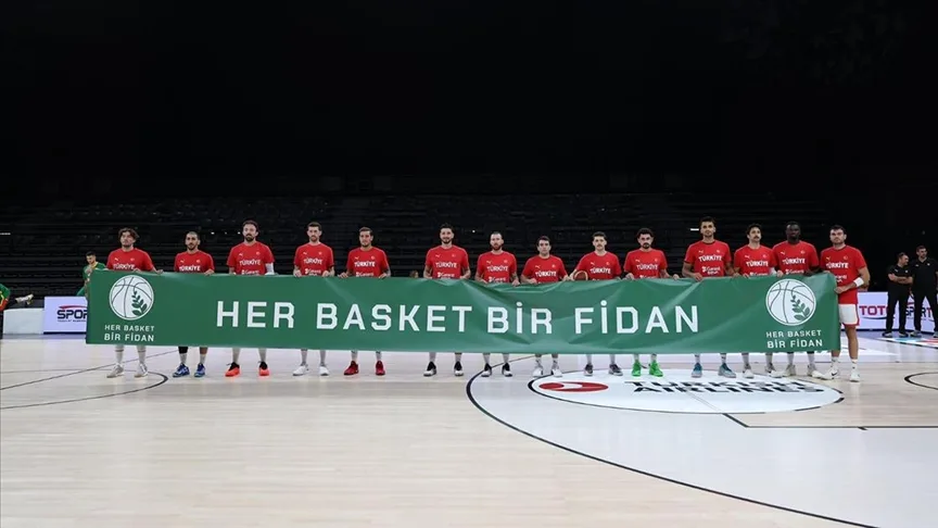 Basketbol milli takımlarının her sayısı bir fidana dönüşecek