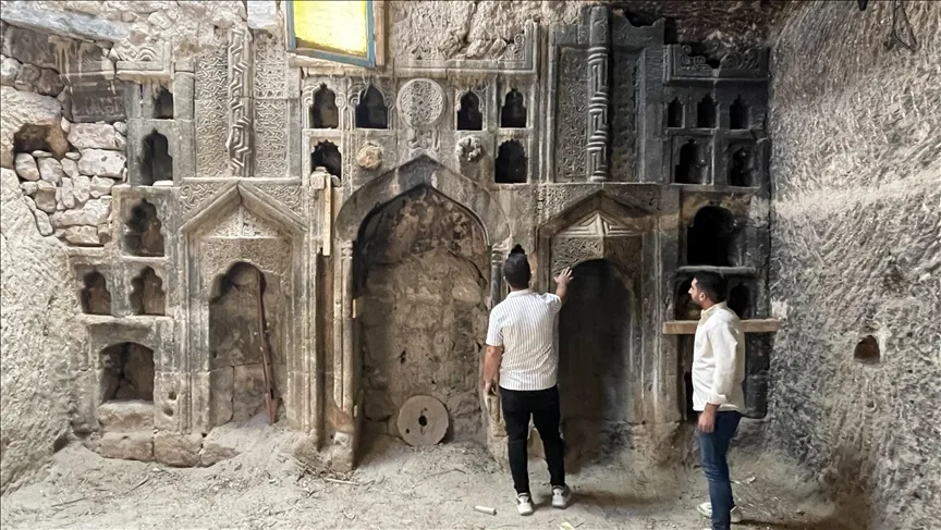 Nevşehir’de temizlenen odunluğun 6 asırlık ibadethane olduğu ortaya çıktı