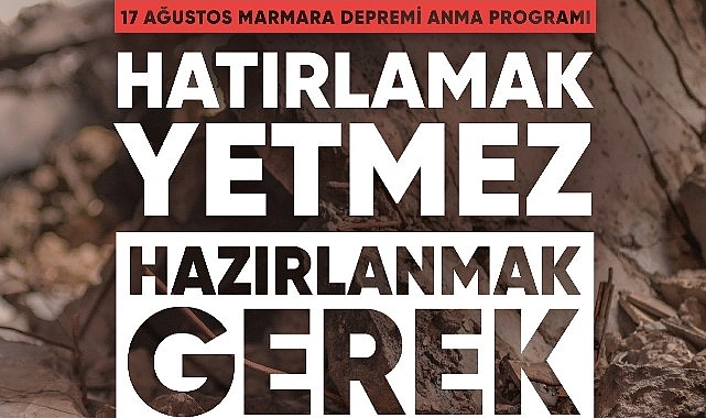 Karşıyaka 17 Ağustos’u farkındalık etkinlikleriyle anıyor