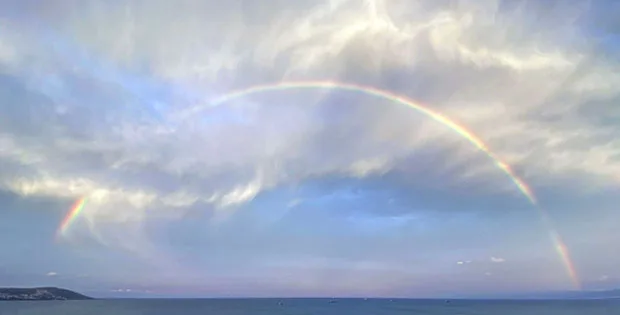 Renkli Ve Büyüleyici Bir Doğa Olayı