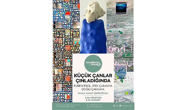 Şiirin Yankısını Görsel Dile Dönüştüren Bir Sergi: “Küçük Çanlar Çınladığında”