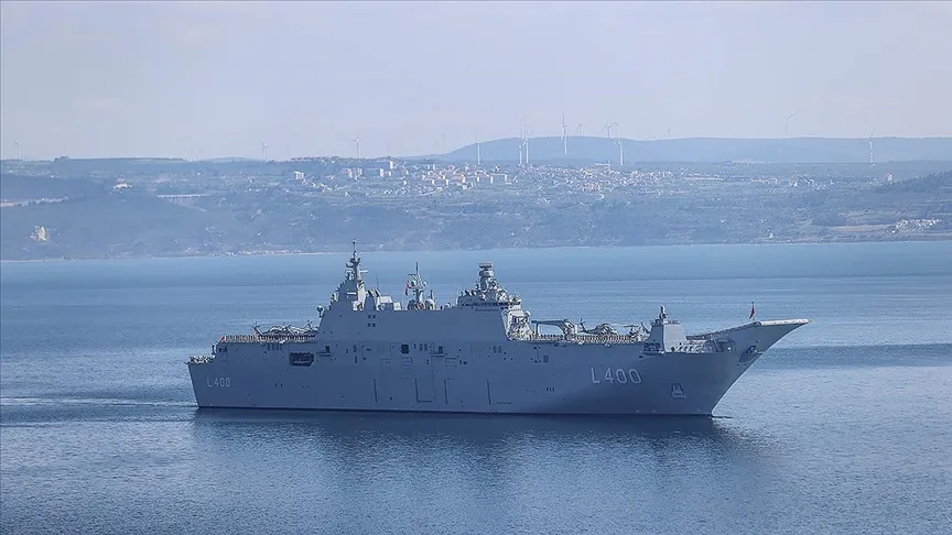 Zafer Haftası’nda TCG Anadolu gemisiyle Çanakkale’den İstanbul’a yolculuk düzenlenecek