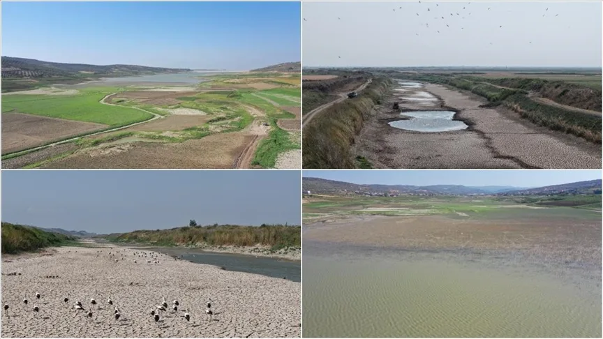 Hatay’da tarımsal sulamada kullanılan Yarseli Barajı’nda doluluk oranı yüzde 12,7’ye düştü