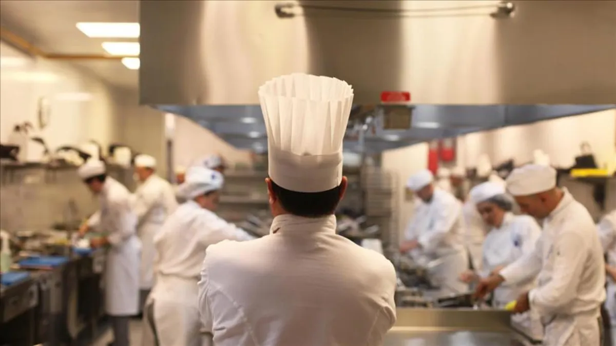 Türkiye’de gençler aşçılık mesleğine yöneliyor