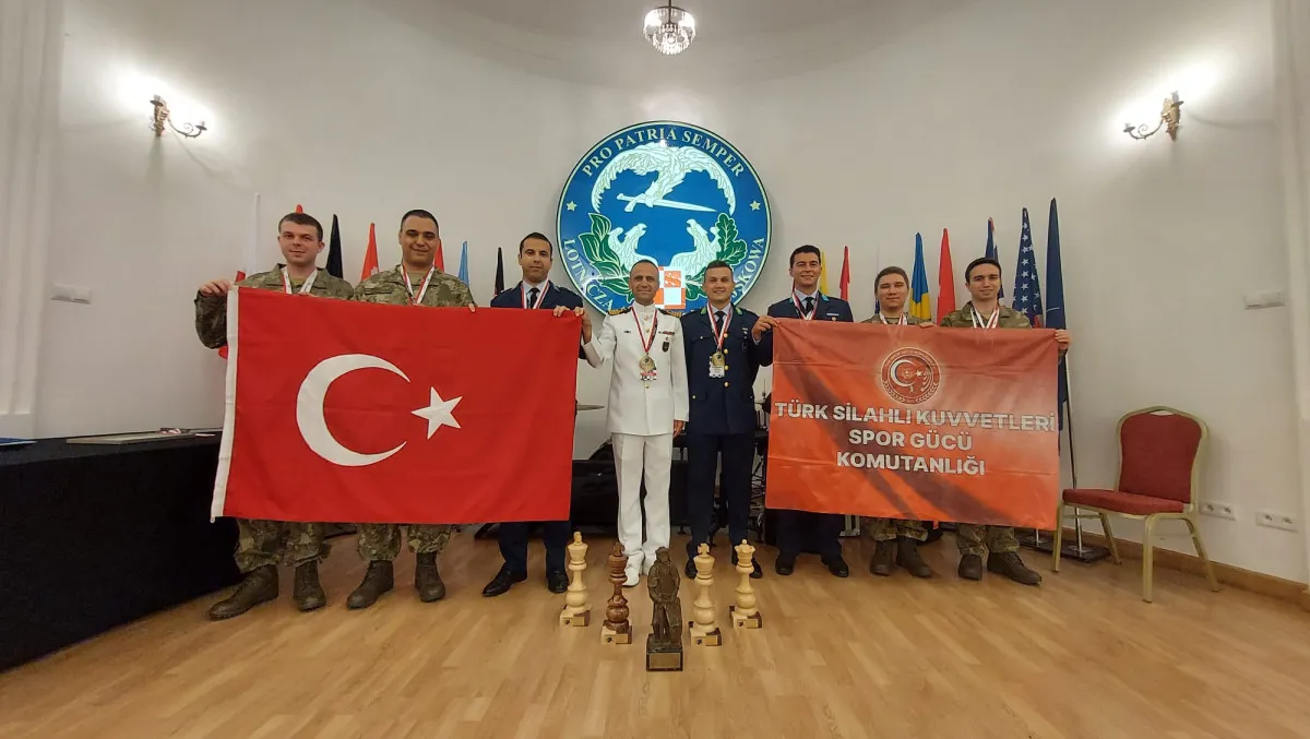 TSK Spor Gücü Satranç Takımı, NATO Satranç Şampiyonası’nda birinci