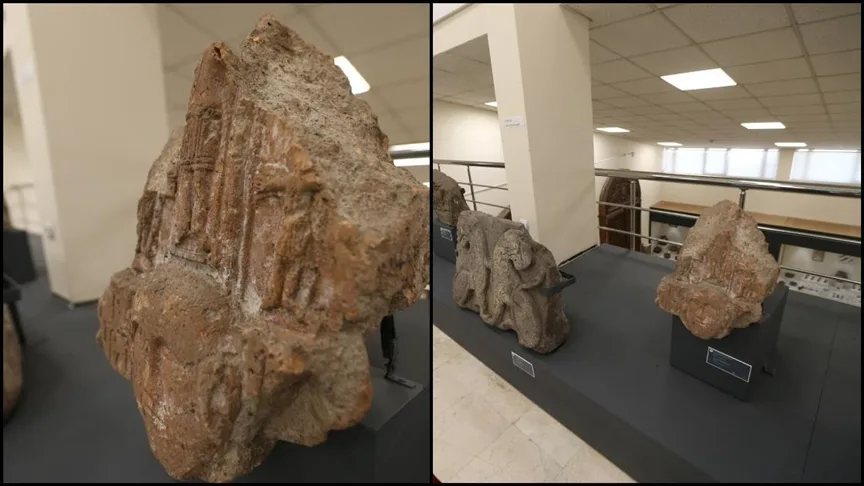 Ani Ören Yeri’nde bulunan Hz. İsa figürlü taş rölyef ziyaretçilerini bekliyor