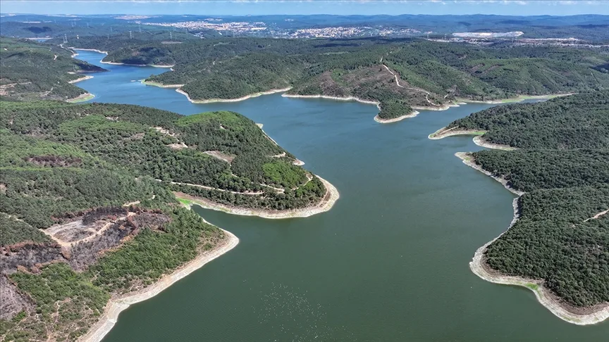 İstanbul’da baraj doluluk oranı son bir ayda yüzde 13 azalarak yüzde 45,21’e düştü