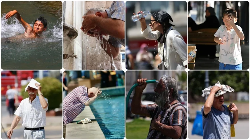 Son 55 yılın en sıcak temmuz ayı yaşandı