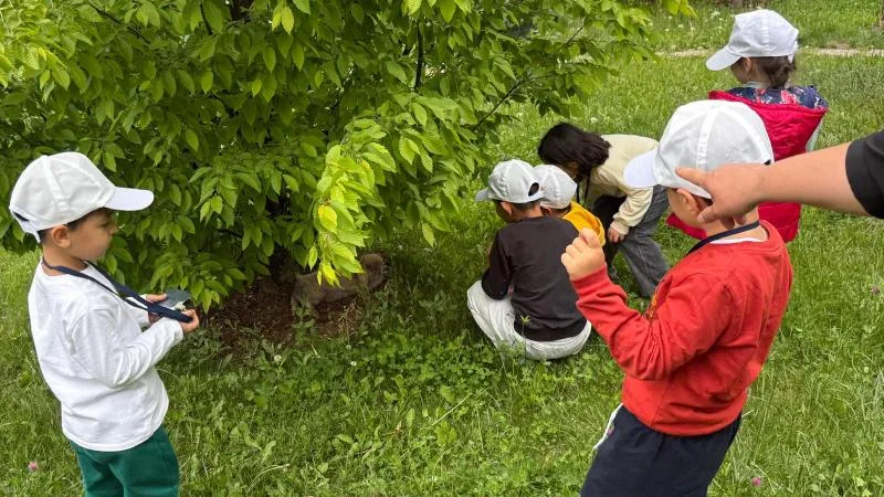 Minikler TÜBİTAK projesiyle coğrafyayı deneyimleyerek öğreniyor