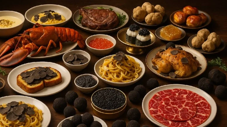 Bir lokması bile tam 1 milyon 390 bin lira olan Dünyanın en pahalı yiyecekleri…