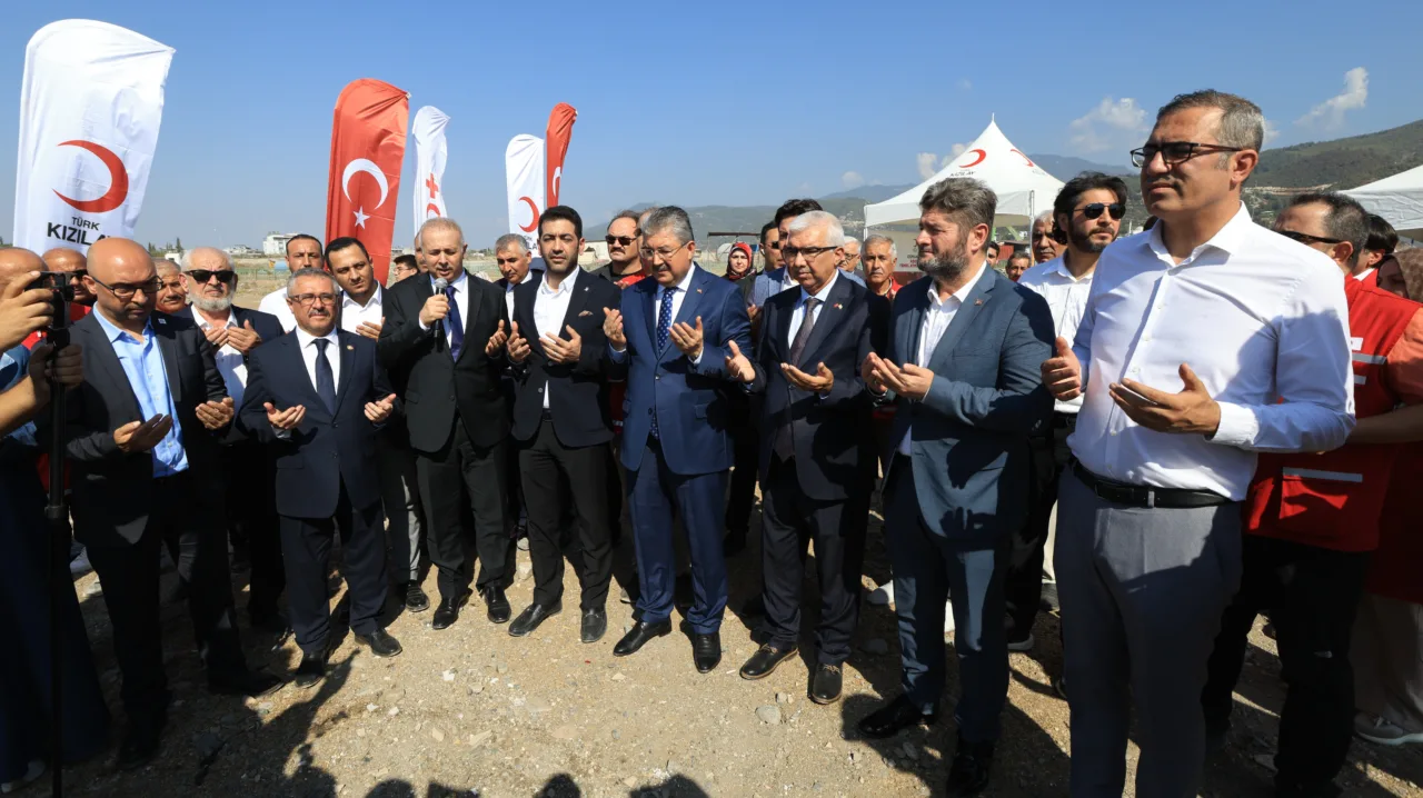 Kızılay, Osmaniye Aşevi’nin Temelini Dualarla Attı