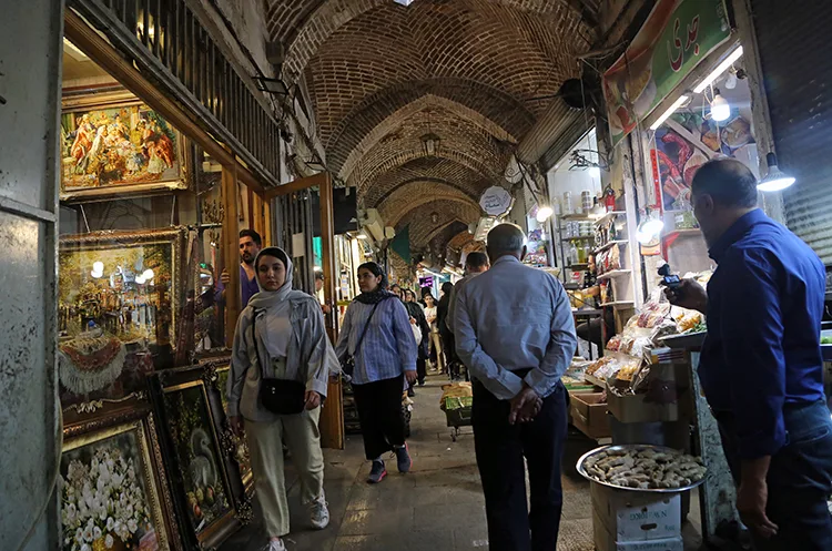 Selçuklular döneminde inşa edilen Tebriz Kapalı Çarşısı