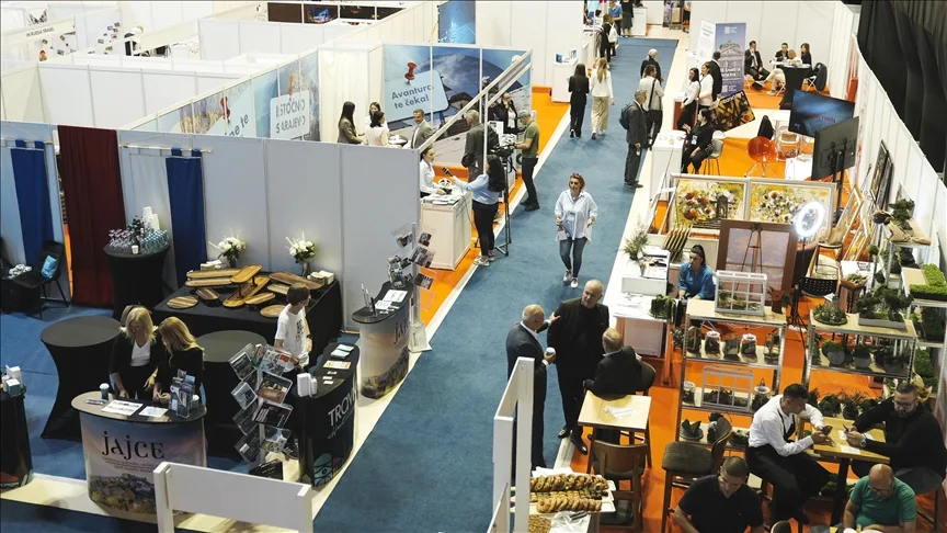 Bosna Hersek’in başkenti Saraybosna’da Uluslararası Turizm Fuarı başladı