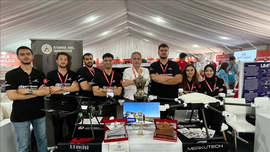 Üniversite öğrencilerinin geliştirdiği “F-Rone” İHA’lar yangın koordinatlarını anlık tespit edebilecek