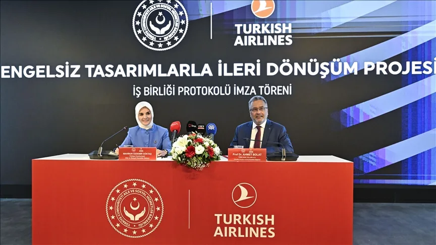 Aile ve Sosyal Hizmetler Bakanlığı ile THY arasında “ileri dönüşüm” protokolü imzalandı